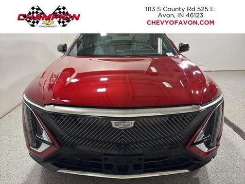 Radiant Red Tintcoat 2024 Cadillac LYRIQ Luxury