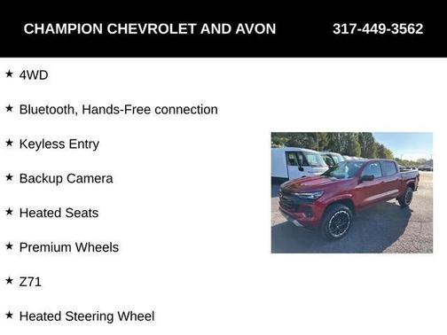 2026 Chevrolet Colorado Z71