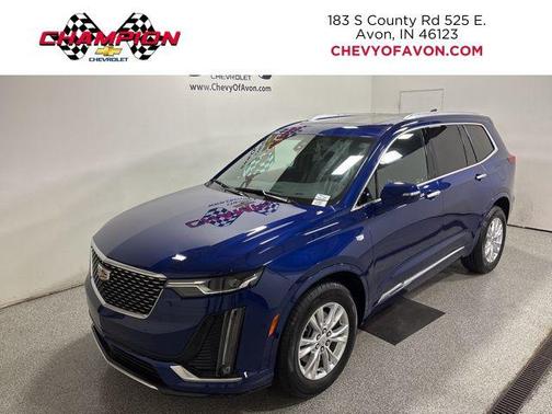 Opulent Blue Metallic 2025 Cadillac XT6 Luxury AWD
