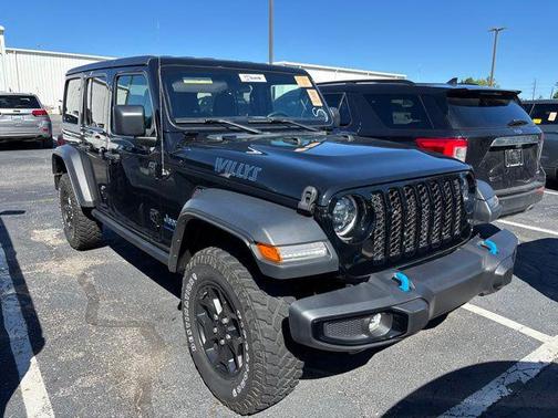 Black Clearcoat 2023 Jeep Wrangler 4xe Willys