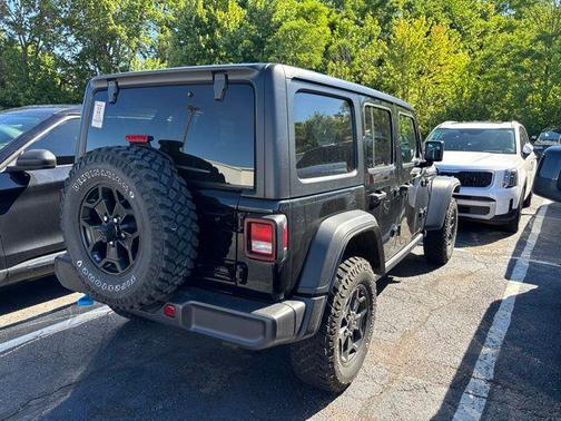 Black Clearcoat 2023 Jeep Wrangler 4xe Willys