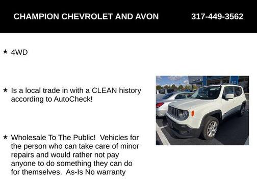 2015 Jeep Renegade Latitude