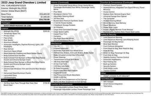 2023 Jeep Grand Cherokee L Limited