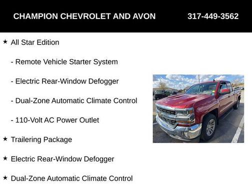 2018 Chevrolet Silverado 1500 1LT