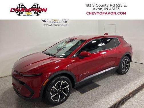 Radiant Red Tintcoat 2025 Chevrolet Equinox EV LT