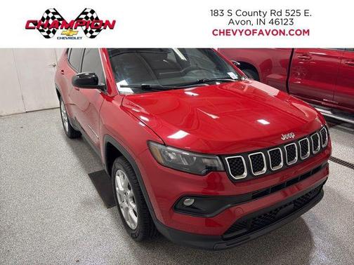 Redline Pearlcoat 2023 Jeep Compass Latitude Lux
