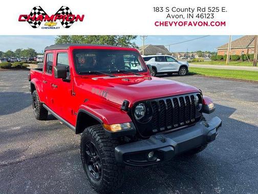 Firecracker Red Clearcoat 2021 Jeep Gladiator Sport