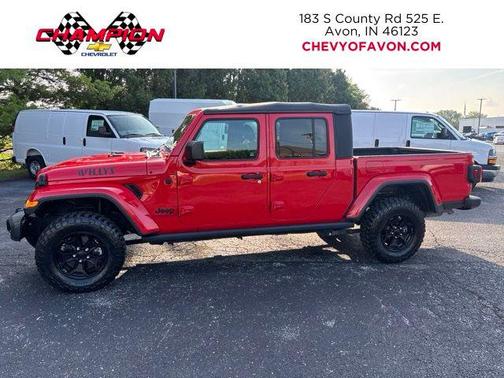 Firecracker Red Clearcoat 2021 Jeep Gladiator Sport