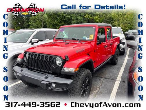 Firecracker Red Clearcoat 2021 Jeep Gladiator Sport