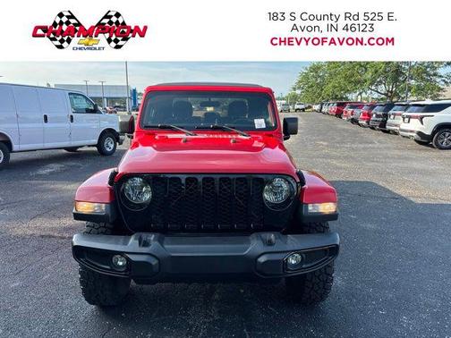 Firecracker Red Clearcoat 2021 Jeep Gladiator Sport