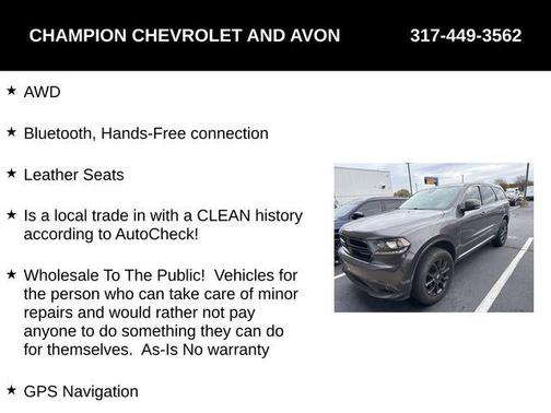 2015 Dodge Durango R/T