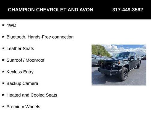 2025 Chevrolet Silverado 1500 ZR2