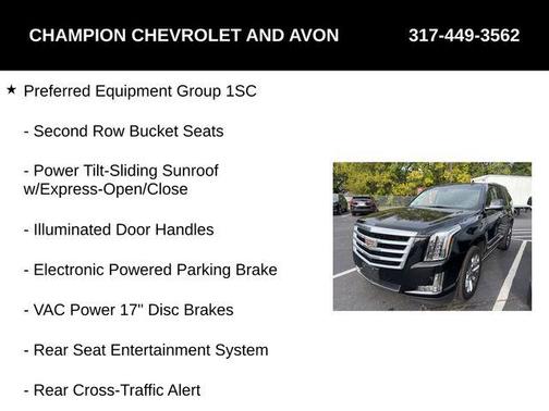 2016 Cadillac Escalade Premium