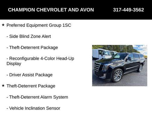 2016 Cadillac Escalade Premium
