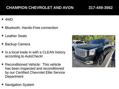 2019 GMC Yukon XL Denali