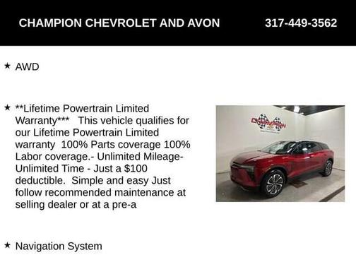 2025 Chevrolet Blazer EV eAWD LT