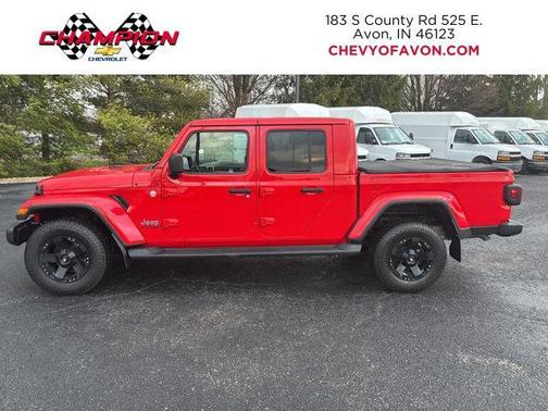 Firecracker Red 2021 Jeep Gladiator Overland