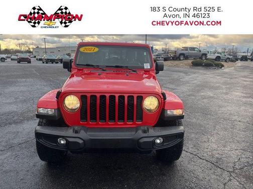 Firecracker Red 2021 Jeep Gladiator Overland