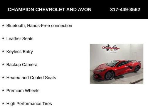 2026 Chevrolet Corvette Stingray w/2LT