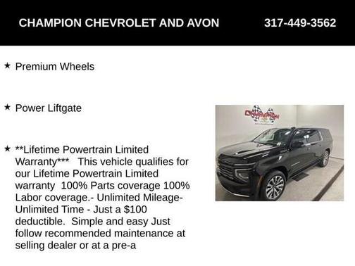 2025 Chevrolet Suburban 4WD High Country