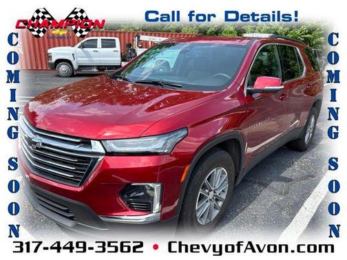 Radiant Red Tintcoat 2023 Chevrolet Traverse LT Cloth