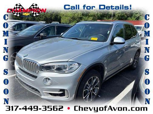Glacier Silver Metallic 2018 BMW X5 xDrive35i