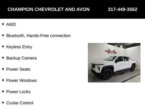 2024 Chevrolet Silverado EV Work Truck