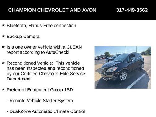 2015 Buick Encore Convenience