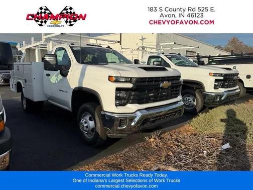 Summit White 2025 Chevrolet Silverado 3500 WT