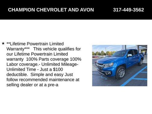 2022 Chevrolet Colorado LT