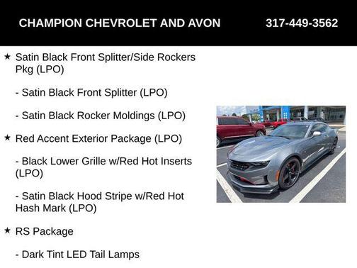 2022 Chevrolet Camaro 2LT