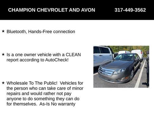2010 Ford Fusion SE