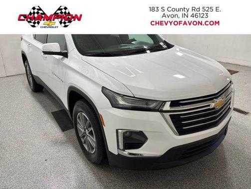 Summit White 2023 Chevrolet Traverse LT Cloth