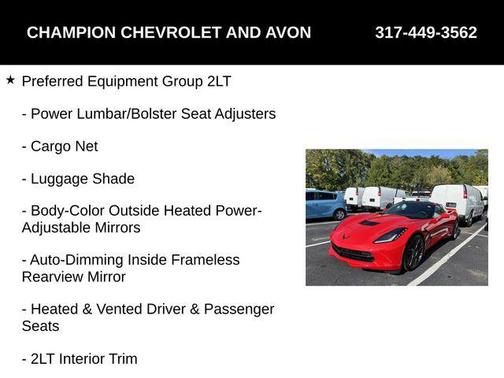 2015 Chevrolet Corvette Stingray Z51
