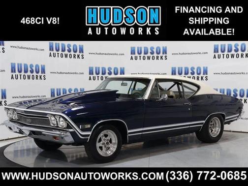 Blue 1968 Chevrolet Chevelle