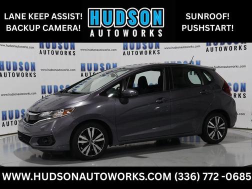 Modern Steel Metallic 2018 Honda Fit EX