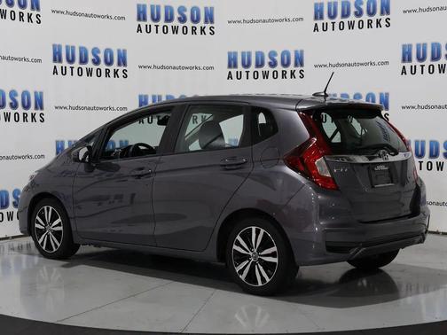 Modern Steel Metallic 2018 Honda Fit EX