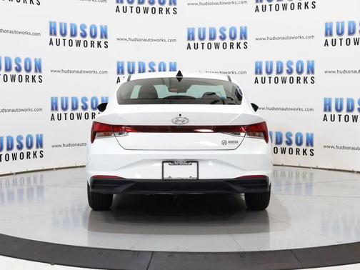 Quartz White 2021 Hyundai ELANTRA SEL