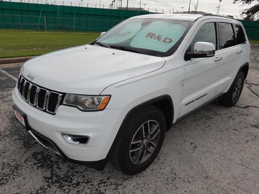 Bright White Clearcoat 2017 Jeep Grand Cherokee Limited