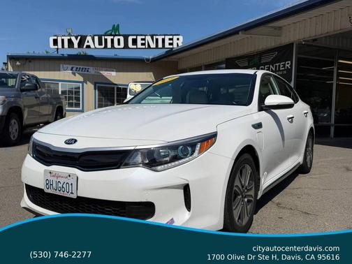 Snow White Pearl 2019 Kia Optima Plug-In Hybrid EX