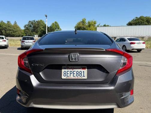 Black 2017 Honda Civic EX-L