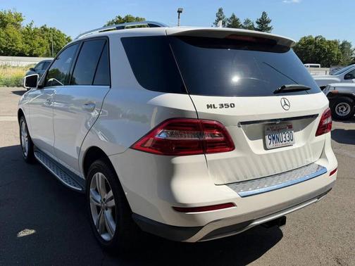 White 2014 Mercedes-Benz M-Class ML 350 4dr SUV