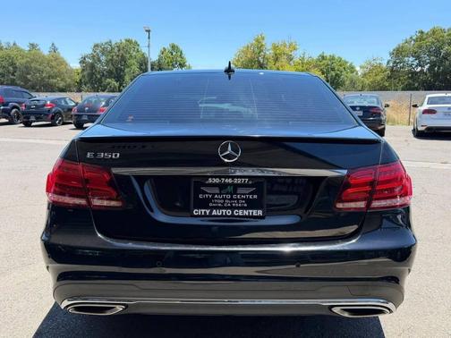 Black 2016 Mercedes-Benz E-Class E 350 4dr Sedan