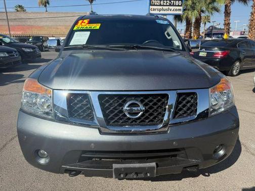 Gun Metallic 2015 Nissan Armada Platinum