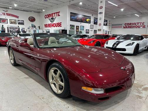 50th Anniversary Red 2003 Chevrolet Corvette