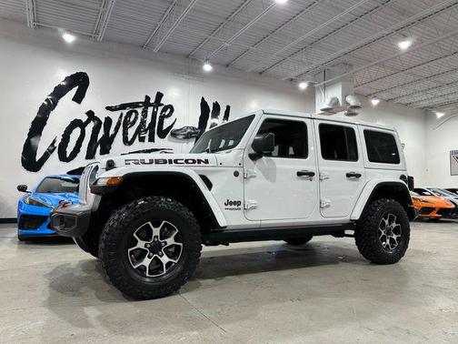 Bright White Clearcoat 2021 Jeep Wrangler Unlimited Rubicon SUV