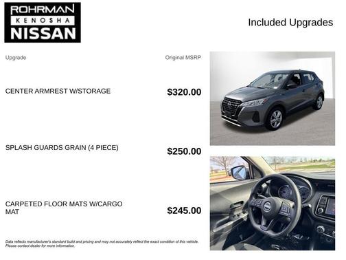 Gun Metallic 2024 Nissan Kicks S