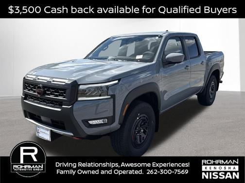 Boulder Gray Metallic 2026 Nissan Frontier PRO-4X