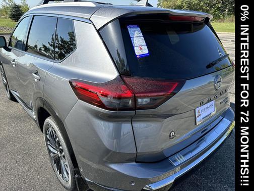 Gun Metallic 2026 Nissan Rogue Platinum Premium Package