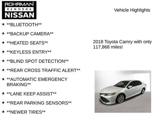 2018 Toyota Camry Hybrid LE